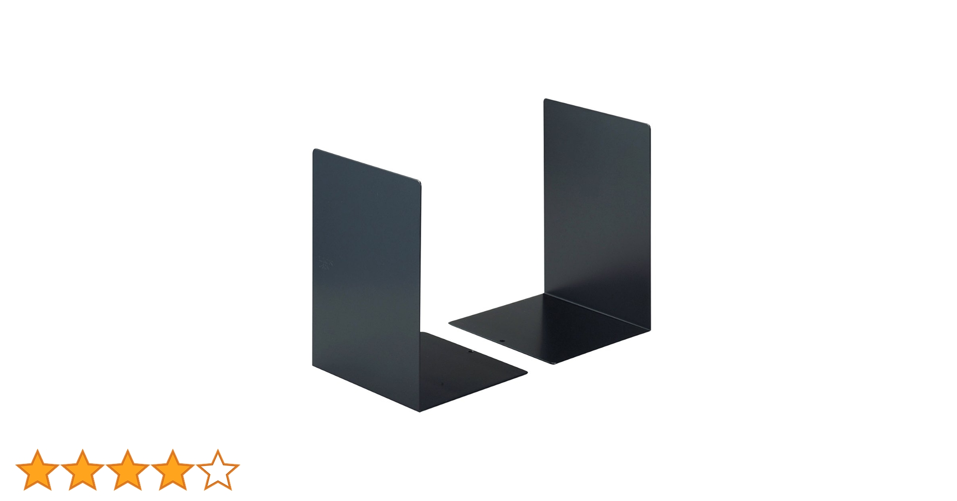 Amazon | ライオン事務器 ブックエンド L型 小 L-60N-BK